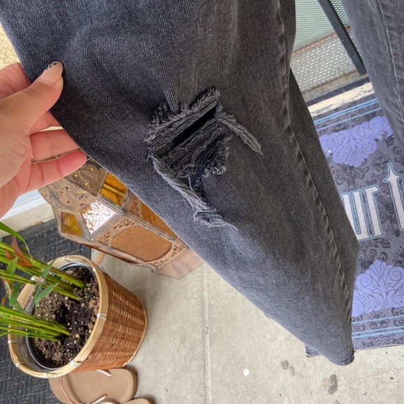 Old Navy Black Jean Overalls - Picture 4 of 8